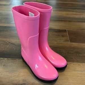 COLUMBIA‎ Downpour Rain Boots Pink Size 4